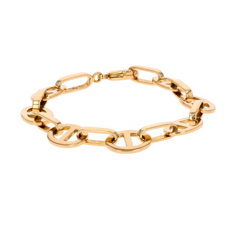 Acheter Bracelet maille fantaisie or jaune 29.29g Comme neuf - 6000,00 € Bracelet maille fantaisie or jaune 29.29g Comme neuf - reconditionné disponible sur Gemme Les Bijoux